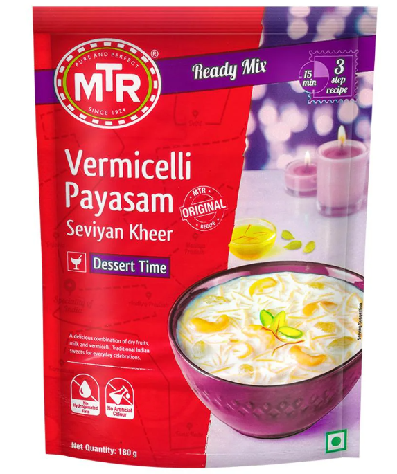 MTR, Vermicelli Payasum, 180 Grams(gm)
